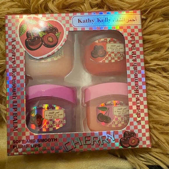 Other - Kathy Kelly Cherry Lip Balm Set